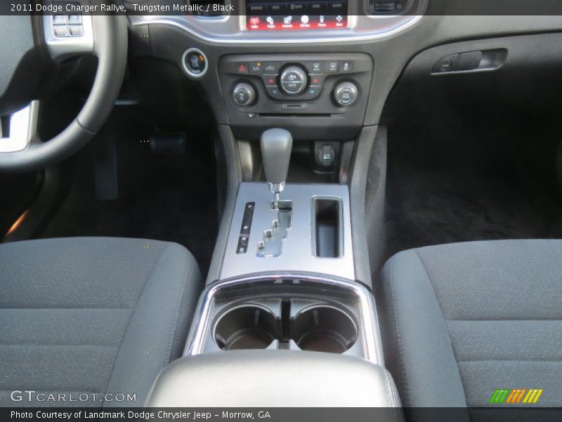 Tungsten Metallic / Black 2011 Dodge Charger Rallye