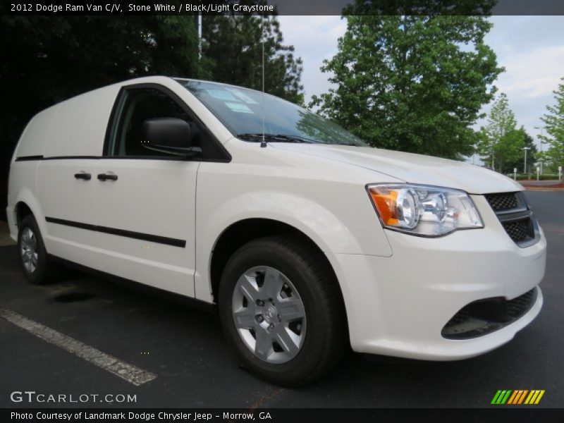 Front 3/4 View of 2012 Ram Van C/V
