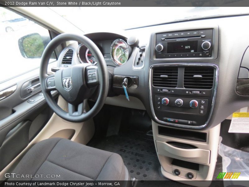Dashboard of 2012 Ram Van C/V