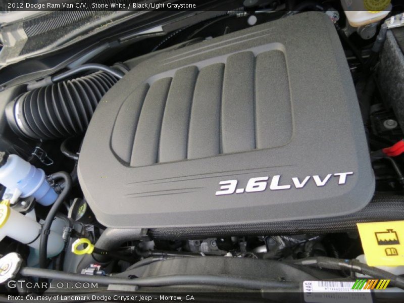  2012 Ram Van C/V Engine - 3.6 Liter DOHC 24-Valve Pentastar V6