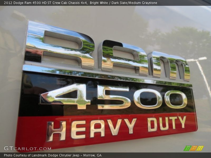  2012 Ram 4500 HD ST Crew Cab Chassis 4x4 Logo