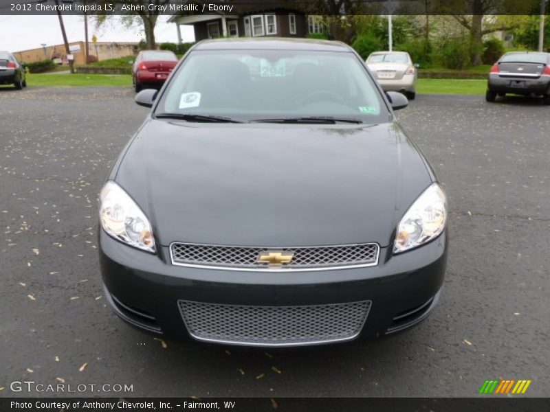 Ashen Gray Metallic / Ebony 2012 Chevrolet Impala LS