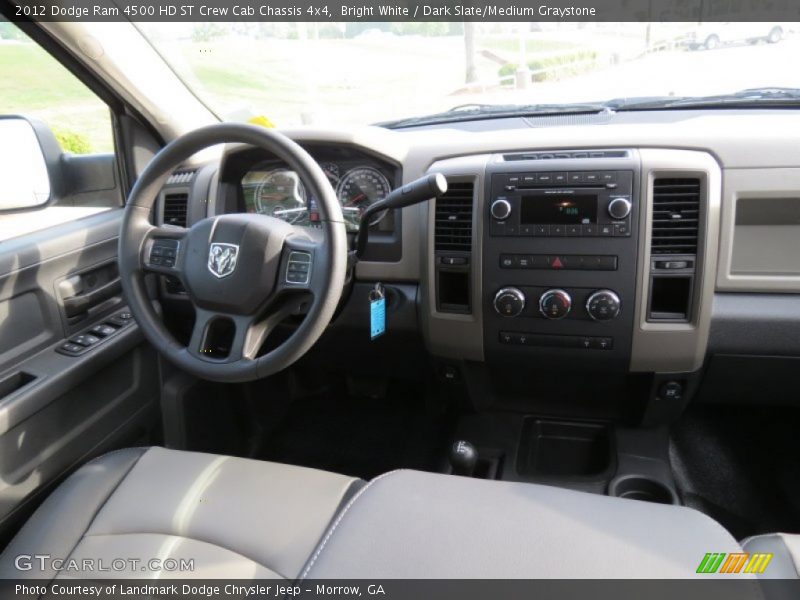 Dashboard of 2012 Ram 4500 HD ST Crew Cab Chassis 4x4