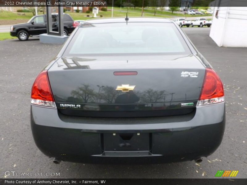Ashen Gray Metallic / Ebony 2012 Chevrolet Impala LS