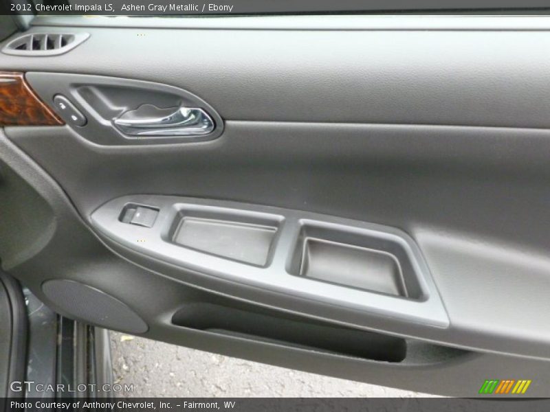 Ashen Gray Metallic / Ebony 2012 Chevrolet Impala LS