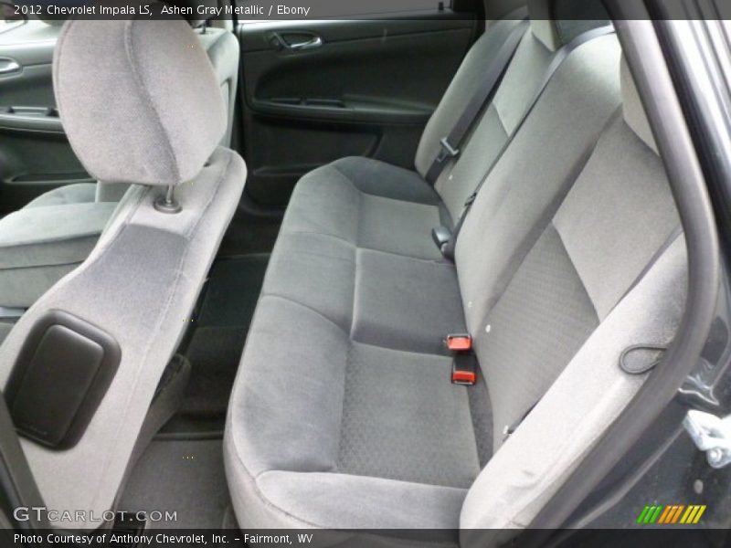 Ashen Gray Metallic / Ebony 2012 Chevrolet Impala LS