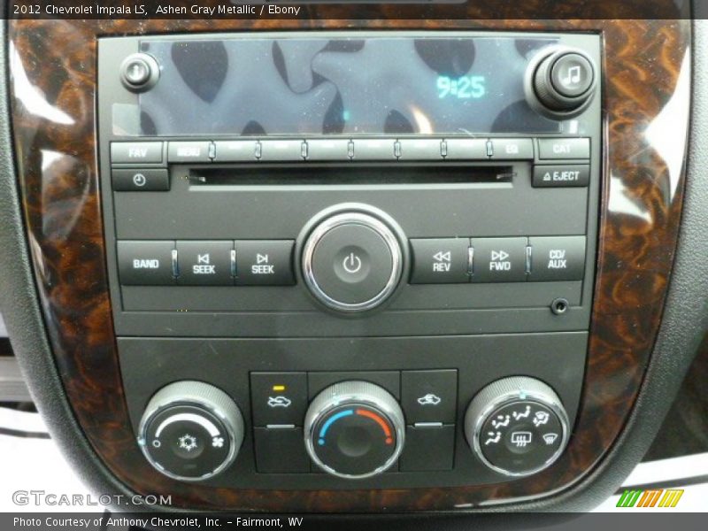 Ashen Gray Metallic / Ebony 2012 Chevrolet Impala LS