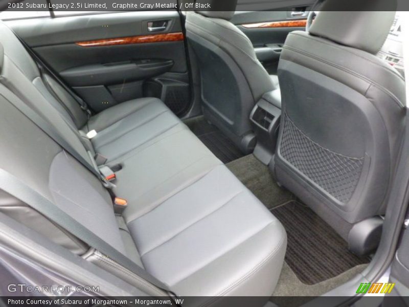 Graphite Gray Metallic / Off Black 2012 Subaru Legacy 2.5i Limited