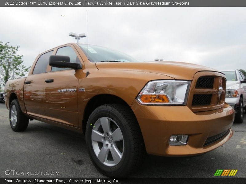 Front 3/4 View of 2012 Ram 1500 Express Crew Cab