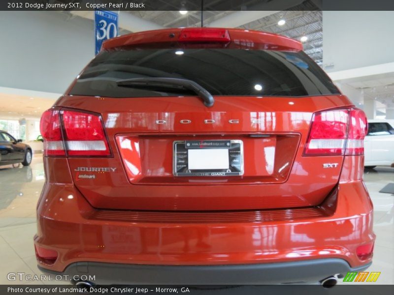 Copper Pearl / Black 2012 Dodge Journey SXT