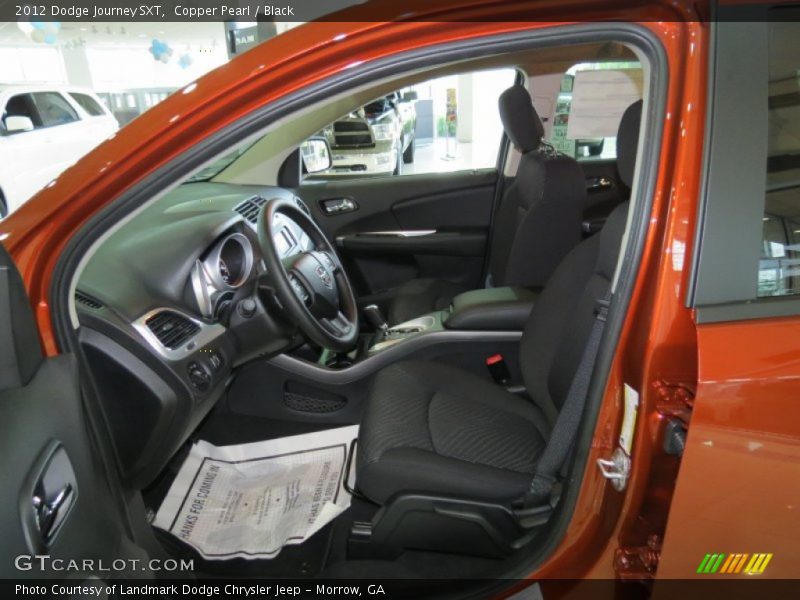 Copper Pearl / Black 2012 Dodge Journey SXT