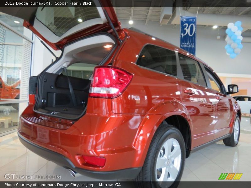 Copper Pearl / Black 2012 Dodge Journey SXT