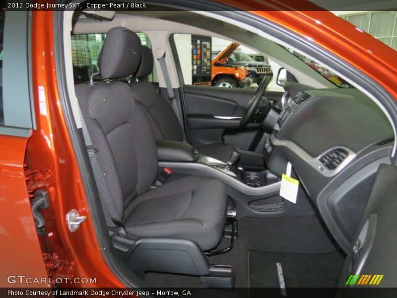 Copper Pearl / Black 2012 Dodge Journey SXT