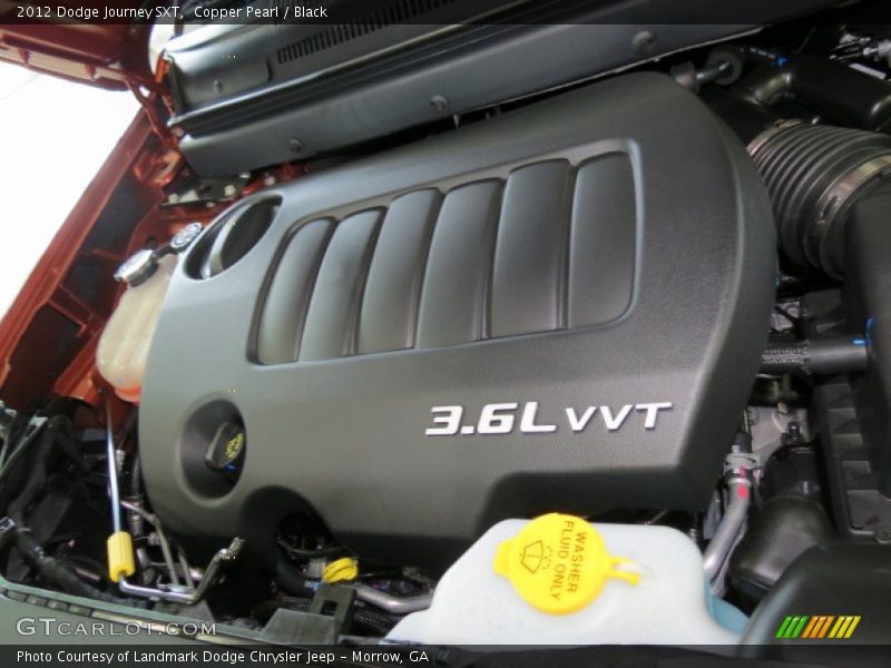 Copper Pearl / Black 2012 Dodge Journey SXT
