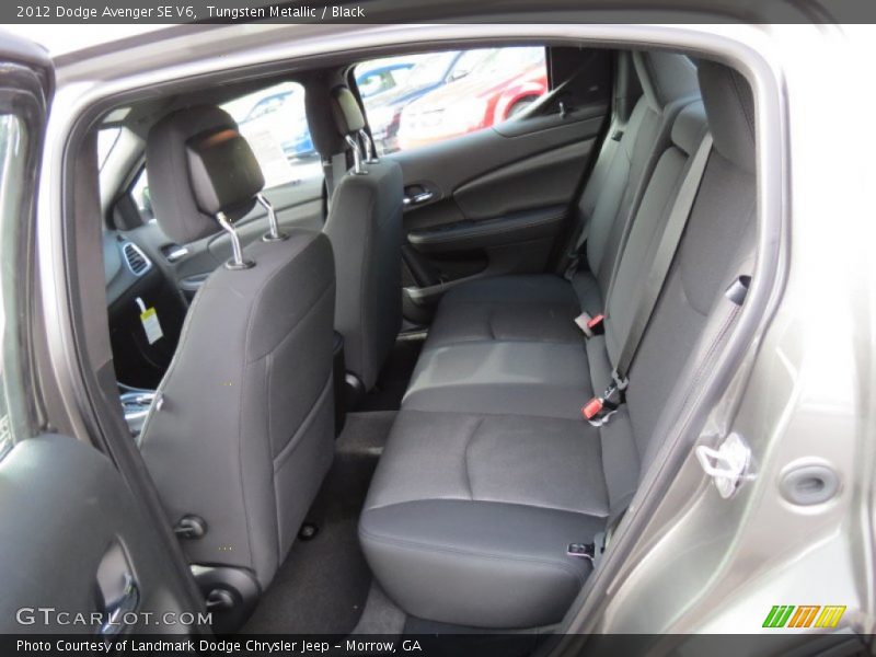 Tungsten Metallic / Black 2012 Dodge Avenger SE V6