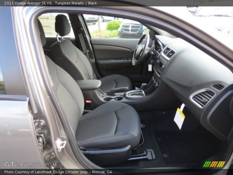 Tungsten Metallic / Black 2012 Dodge Avenger SE V6