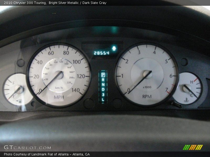 Bright Silver Metallic / Dark Slate Gray 2010 Chrysler 300 Touring