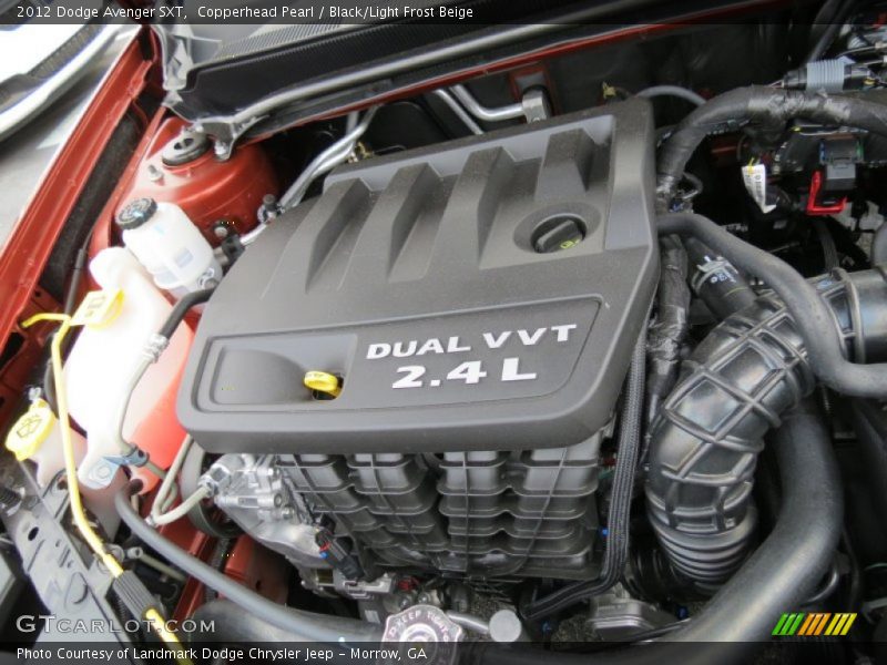 Copperhead Pearl / Black/Light Frost Beige 2012 Dodge Avenger SXT