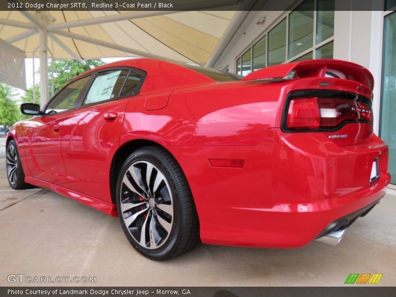 Redline 3-Coat Pearl / Black 2012 Dodge Charger SRT8