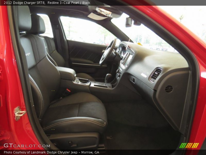 Redline 3-Coat Pearl / Black 2012 Dodge Charger SRT8
