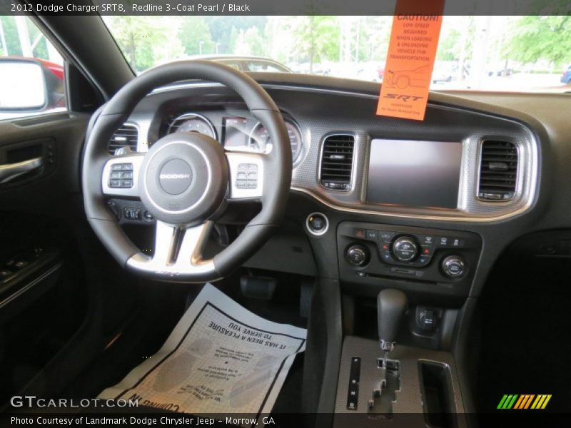 Redline 3-Coat Pearl / Black 2012 Dodge Charger SRT8