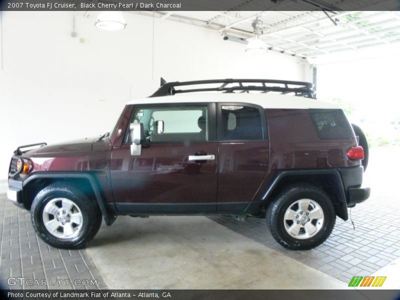 Black Cherry Pearl / Dark Charcoal 2007 Toyota FJ Cruiser