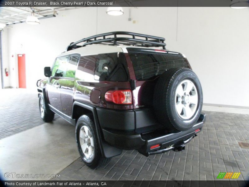 Black Cherry Pearl / Dark Charcoal 2007 Toyota FJ Cruiser