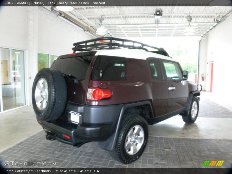 Black Cherry Pearl / Dark Charcoal 2007 Toyota FJ Cruiser