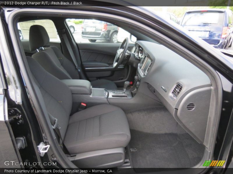 Pitch Black / Black 2012 Dodge Charger R/T