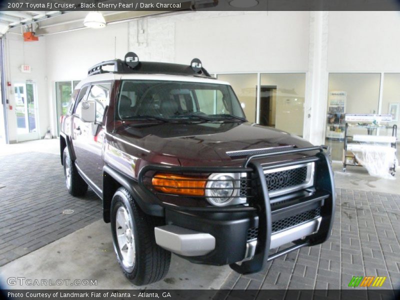 Black Cherry Pearl / Dark Charcoal 2007 Toyota FJ Cruiser