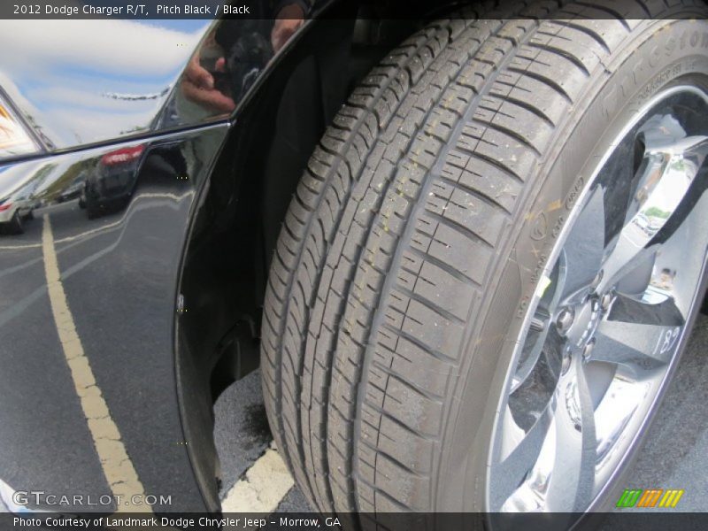 Pitch Black / Black 2012 Dodge Charger R/T