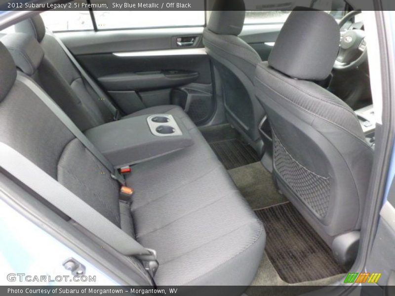 Sky Blue Metallic / Off Black 2012 Subaru Legacy 2.5i Premium