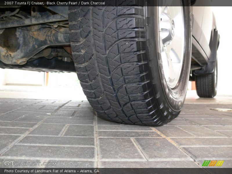 Black Cherry Pearl / Dark Charcoal 2007 Toyota FJ Cruiser