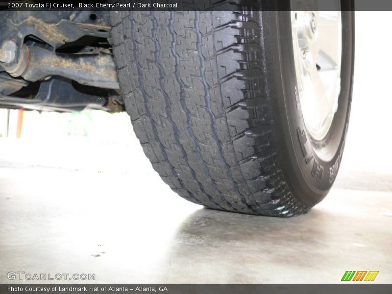 Black Cherry Pearl / Dark Charcoal 2007 Toyota FJ Cruiser
