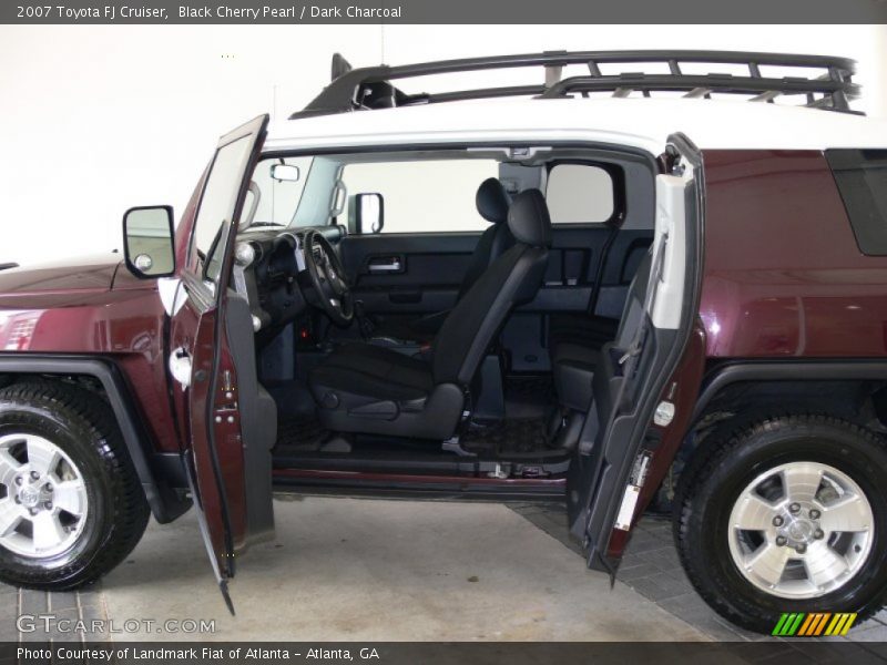 Black Cherry Pearl / Dark Charcoal 2007 Toyota FJ Cruiser