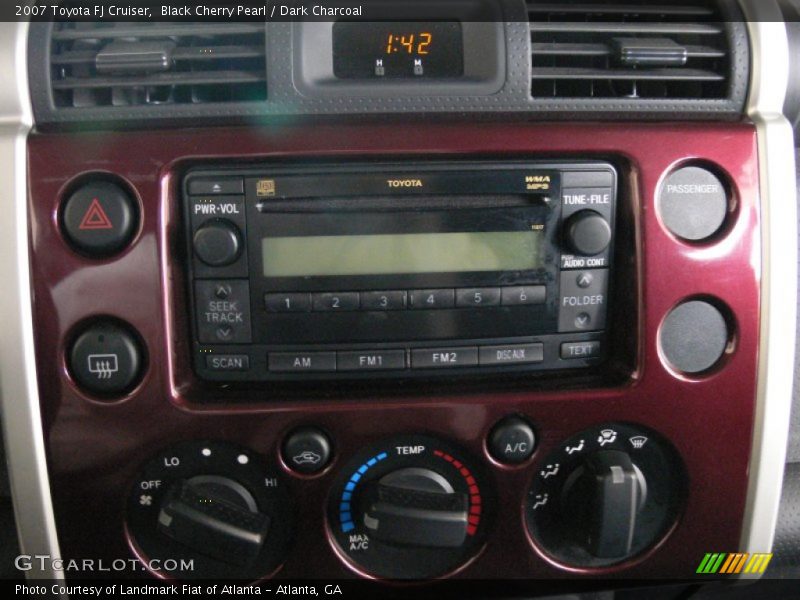 Black Cherry Pearl / Dark Charcoal 2007 Toyota FJ Cruiser