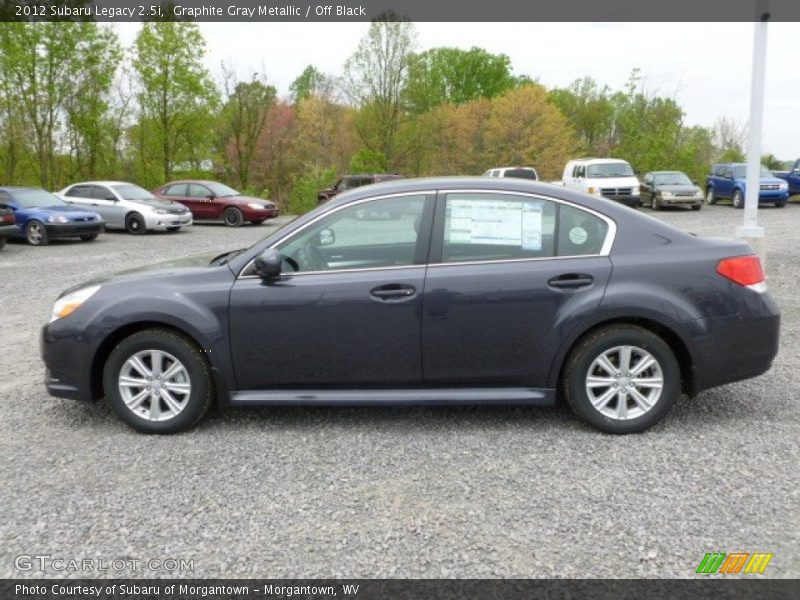  2012 Legacy 2.5i Graphite Gray Metallic