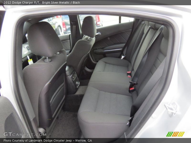 Bright Silver Metallic / Black 2012 Dodge Charger R/T