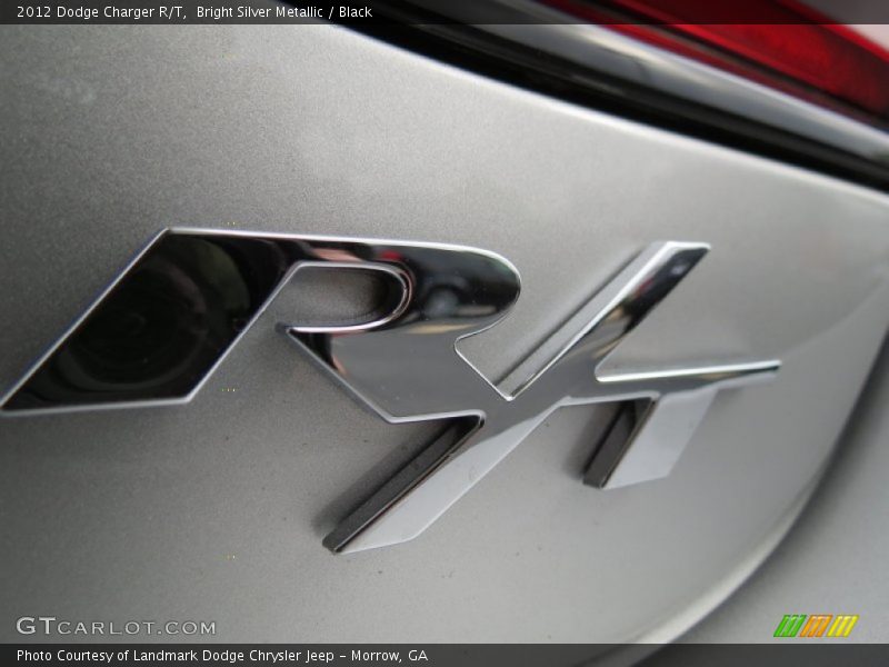 Bright Silver Metallic / Black 2012 Dodge Charger R/T