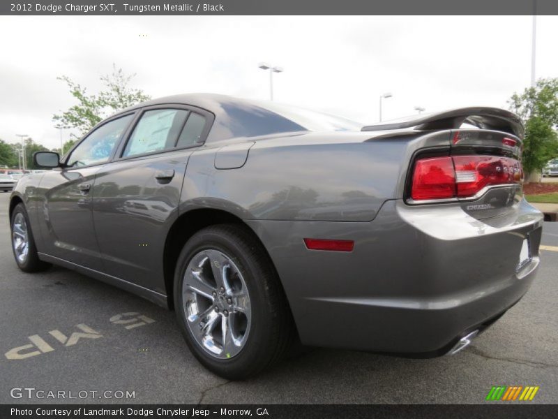 Tungsten Metallic / Black 2012 Dodge Charger SXT