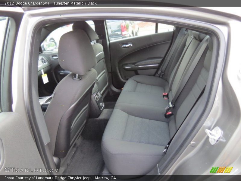 Tungsten Metallic / Black 2012 Dodge Charger SXT