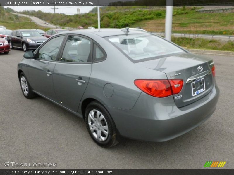 Carbon Gray Mist / Gray 2010 Hyundai Elantra GLS
