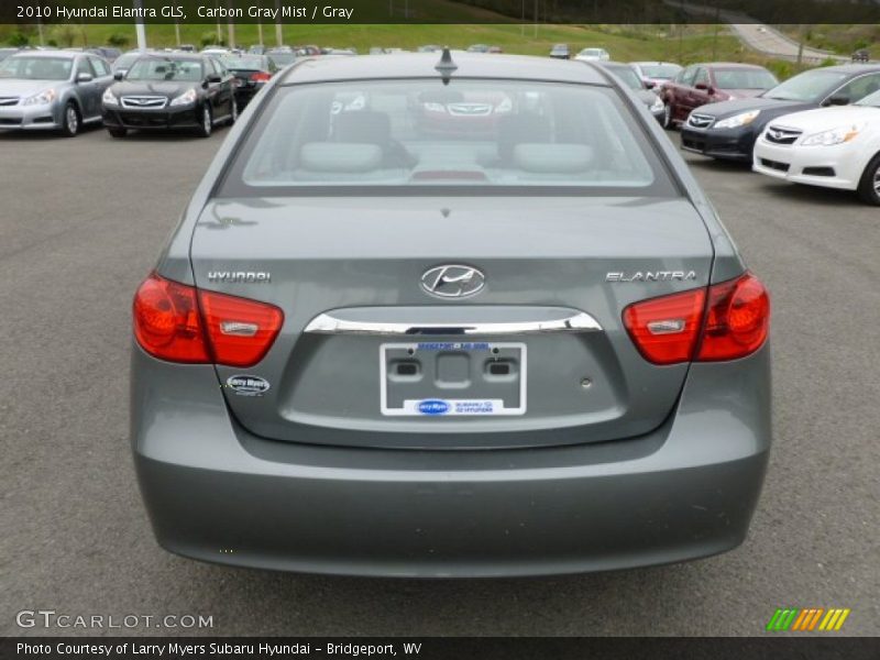 Carbon Gray Mist / Gray 2010 Hyundai Elantra GLS