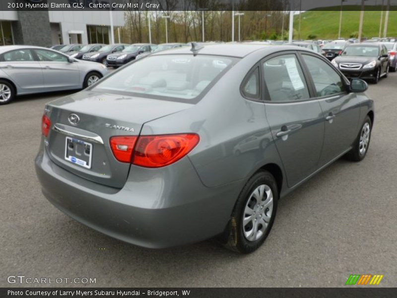 Carbon Gray Mist / Gray 2010 Hyundai Elantra GLS