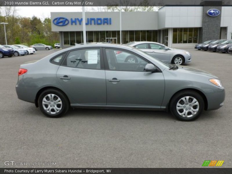 Carbon Gray Mist / Gray 2010 Hyundai Elantra GLS