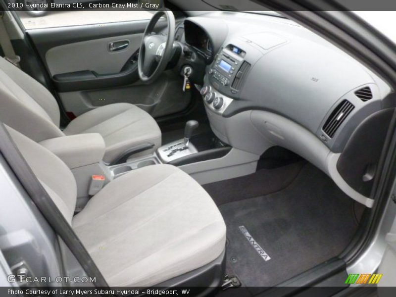 Carbon Gray Mist / Gray 2010 Hyundai Elantra GLS