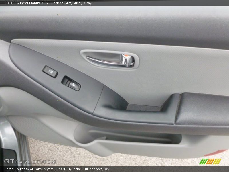 Carbon Gray Mist / Gray 2010 Hyundai Elantra GLS