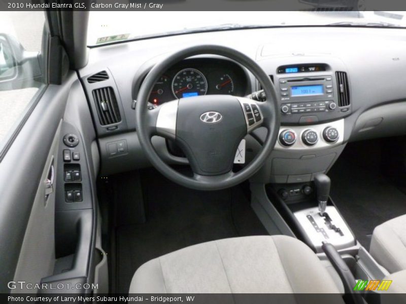 Carbon Gray Mist / Gray 2010 Hyundai Elantra GLS