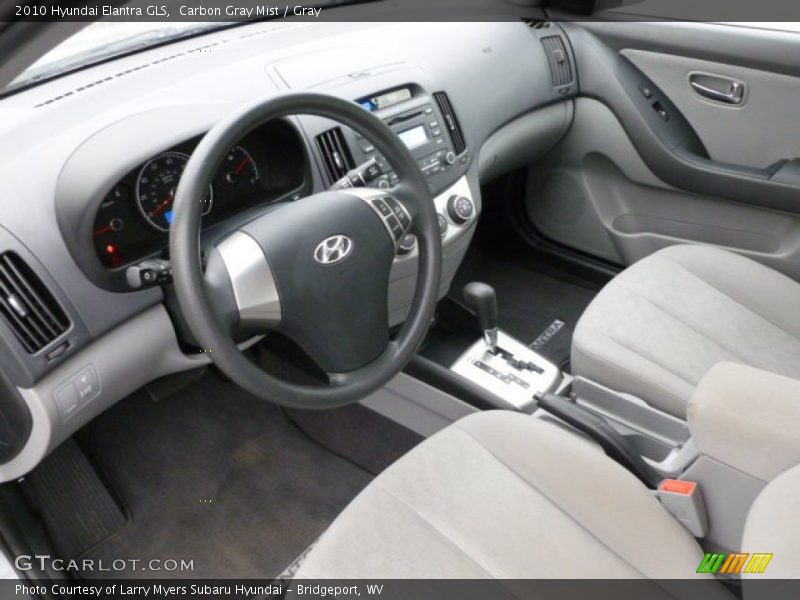 Carbon Gray Mist / Gray 2010 Hyundai Elantra GLS