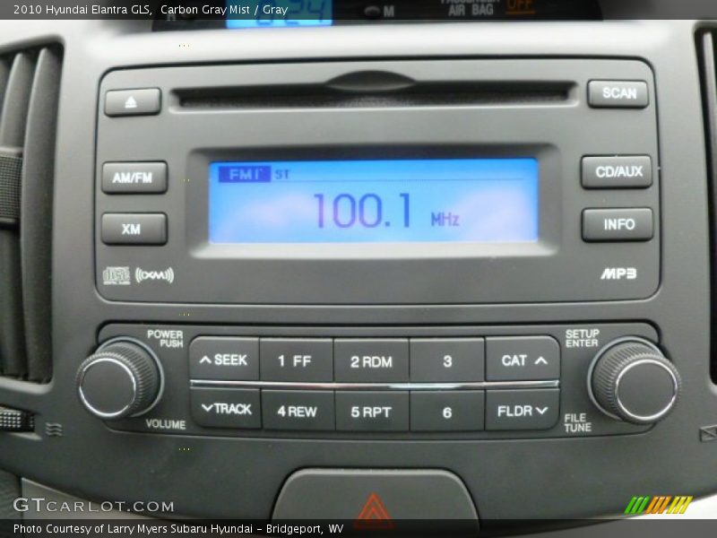 Carbon Gray Mist / Gray 2010 Hyundai Elantra GLS